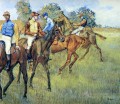 race horses Edgar Degas